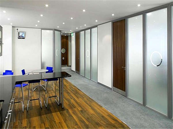 鹤山单玻磨砂隔断